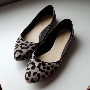Nine west Leopard print flats
